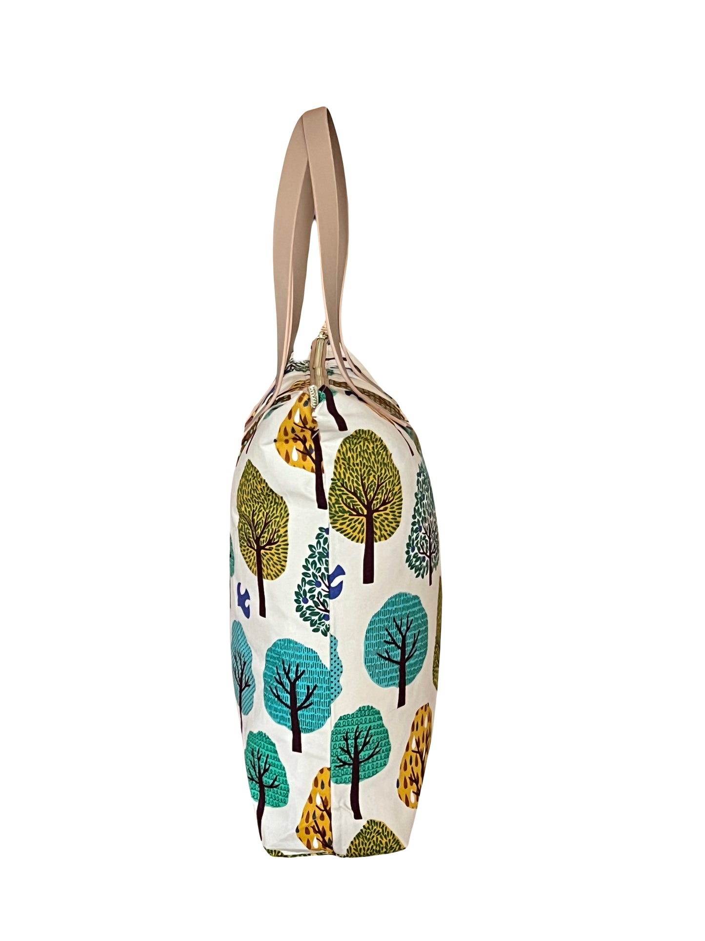 Canvas, elegant tree Tote Bag handmade