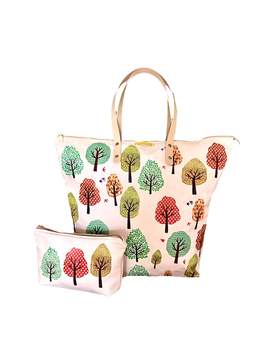 Handmade Suede Tote Bag