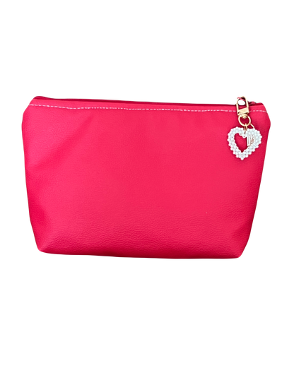 Leather Pencil Case / Cosmetic Bag