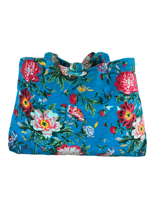 Handmade Suede Tote Bag